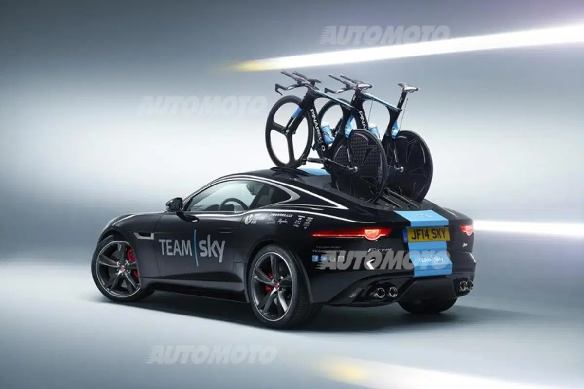 Jaguar F-Type R Coupé: una one-off speciale per il Tour de France (7)