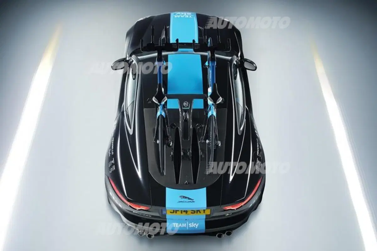 Jaguar F-Type R Coupé: una one-off speciale per il Tour de France (8)