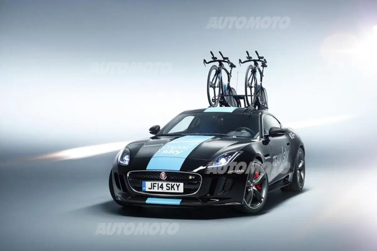 Jaguar F-Type R Coupé: una one-off speciale per il Tour de France (10)