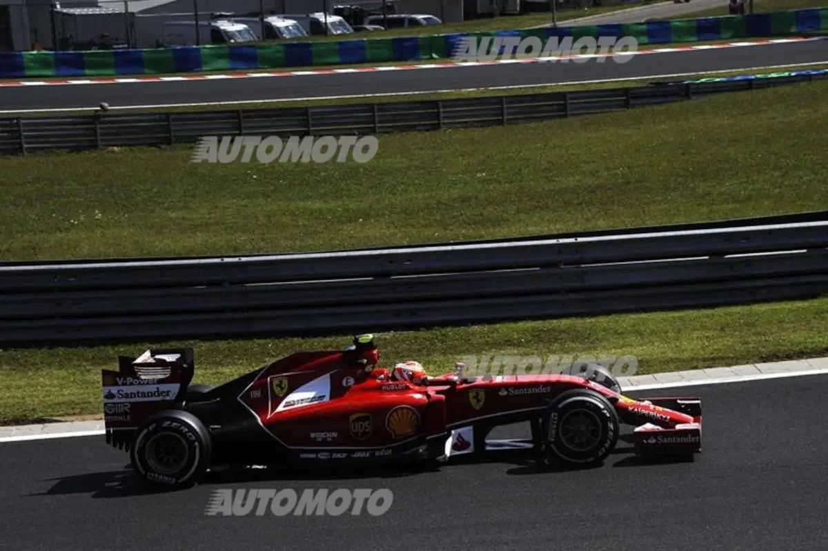 Formula 1 Ungheria 2014: le Mercedes svettano nelle libere, le Ferrari arrancano