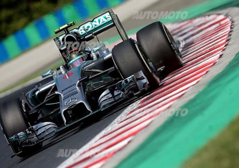 Formula 1 Ungheria 2014: nuova pole per Rosberg. Naufragio Ferrari, Kimi 17&deg;