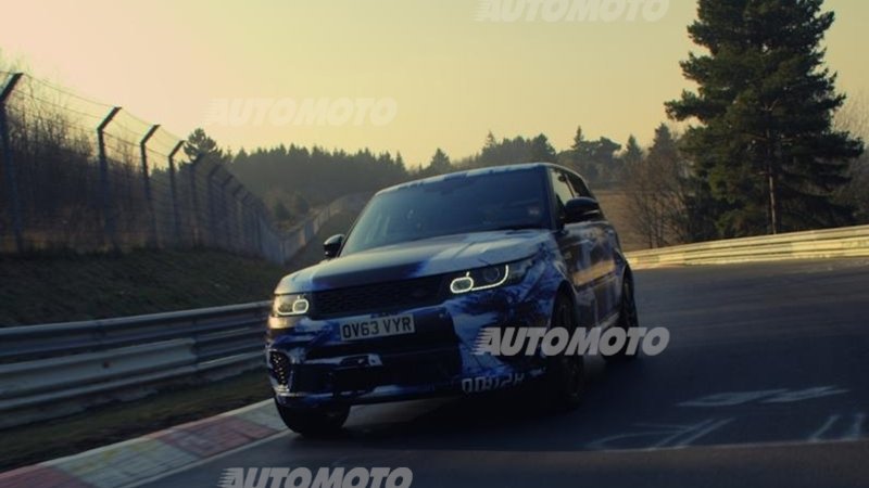 Range Rover Sport: al N&uuml;rburgring in 8&#039;14&rdquo;. E&#039; record