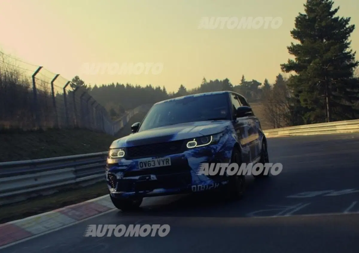 Range Rover Sport: al N&uuml;rburgring in 8'14&rdquo;. E' record