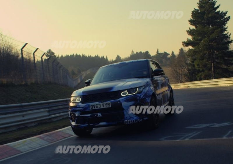 Range Rover Sport: al N&uuml;rburgring in 8&#039;14&rdquo;. E&#039; record