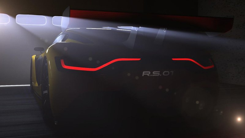 Renault Sport R.S. 01: prima immagine teaser