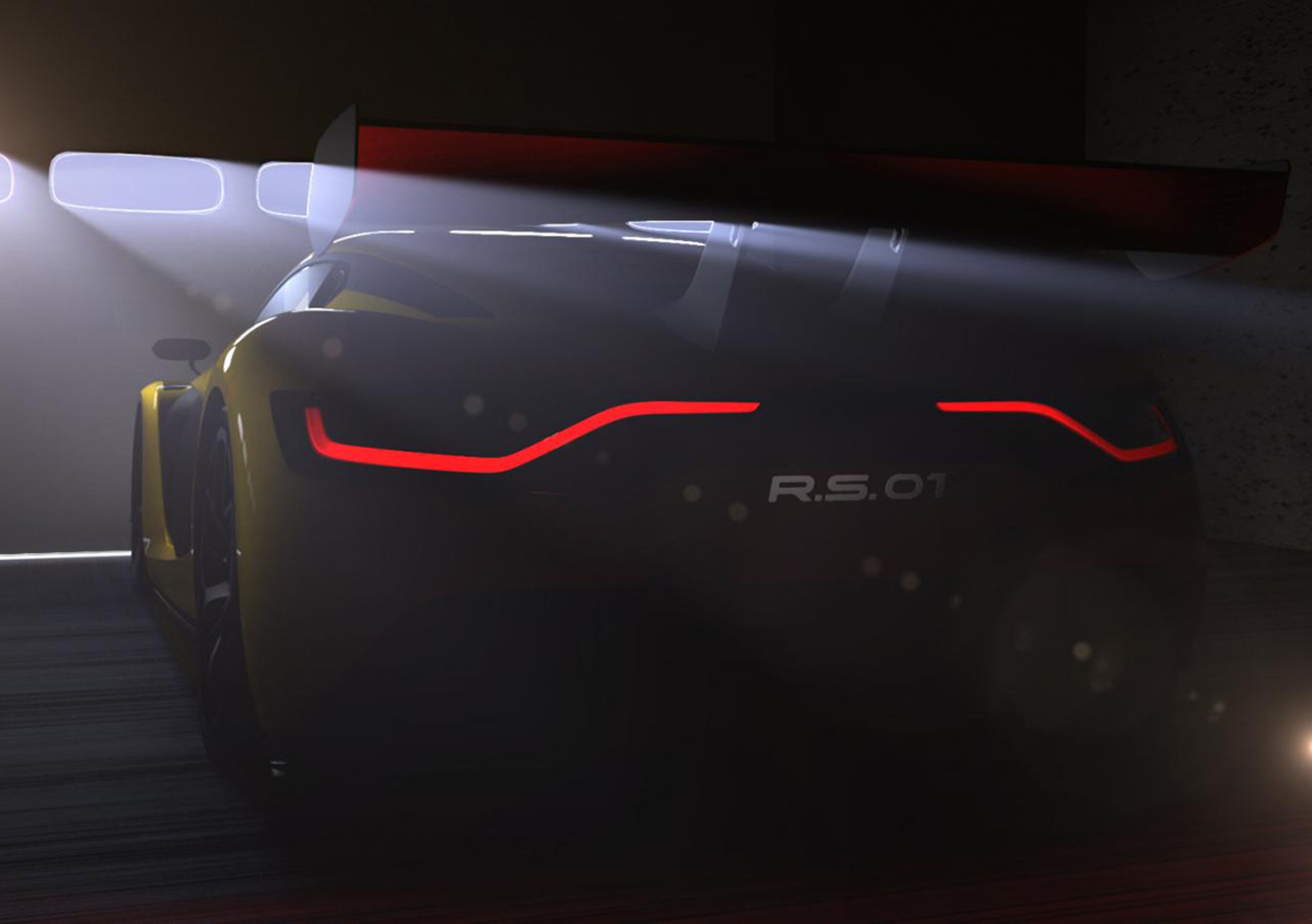 Renault Sport R.S. 01: prima immagine teaser