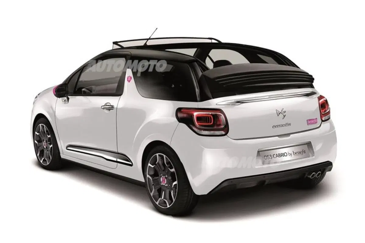Citroen DS3 Cabrio DStyle by Benefit: una serie speciale per l'Inghilterra (3)