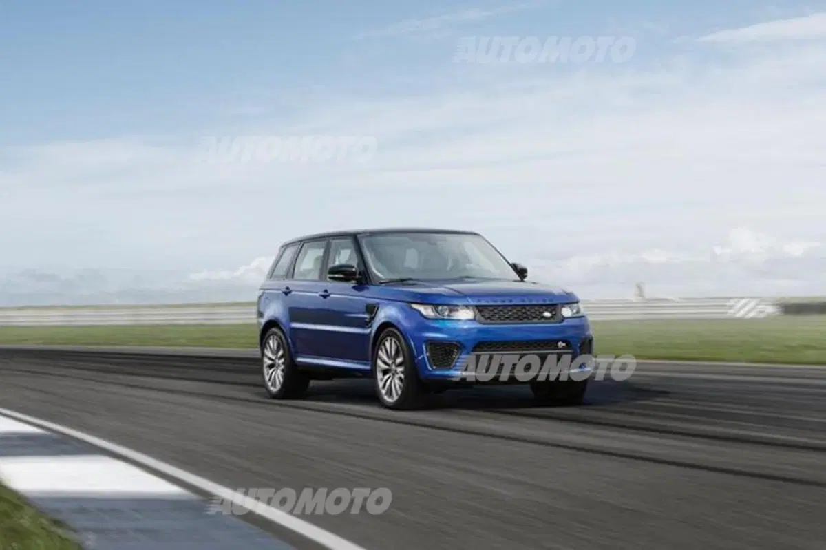 Range Rover Sport SVR: svelata definitivamente (5)