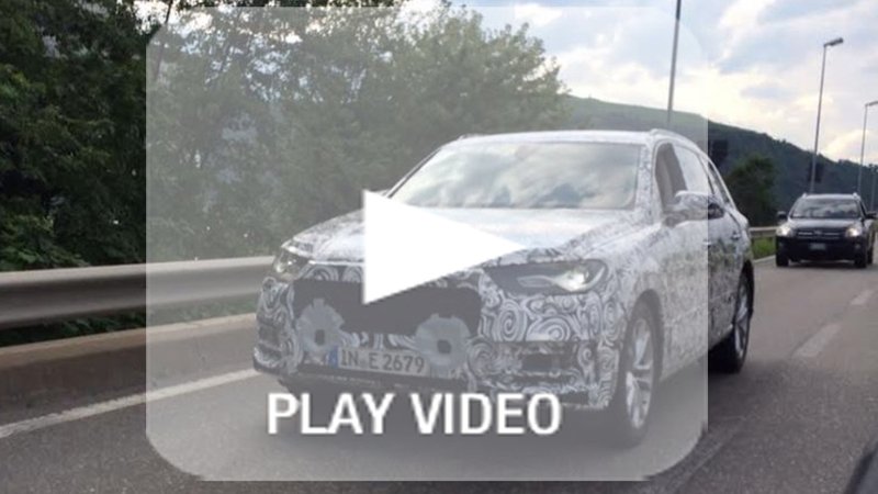 Nuova Audi Q7: il prototipo sorpreso su strada
