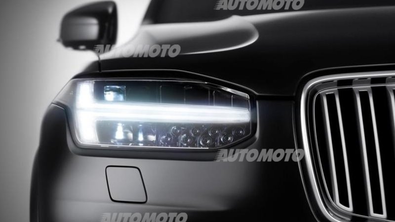 Nuova Volvo XC90: architettura modulare e luci a &quot;martello di Thor&quot;