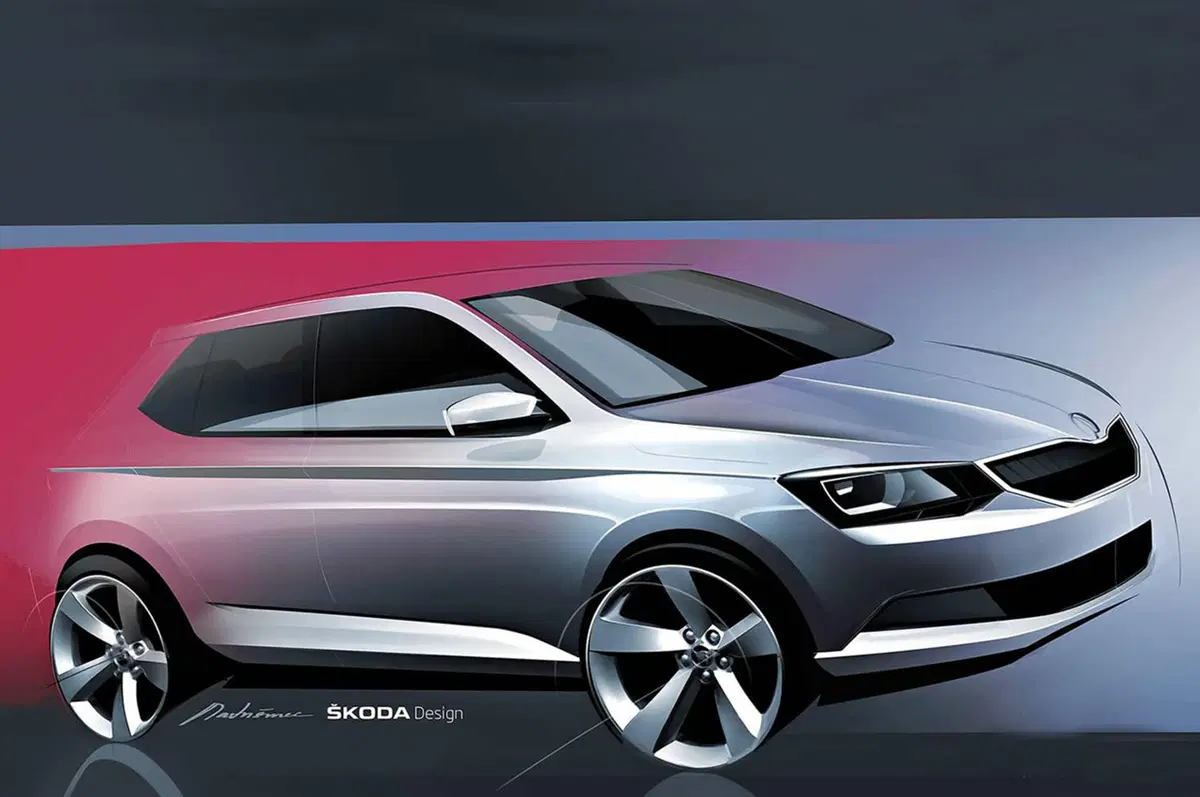 Nuova Skoda Fabia: un teaser ne anticipa il faro (2)