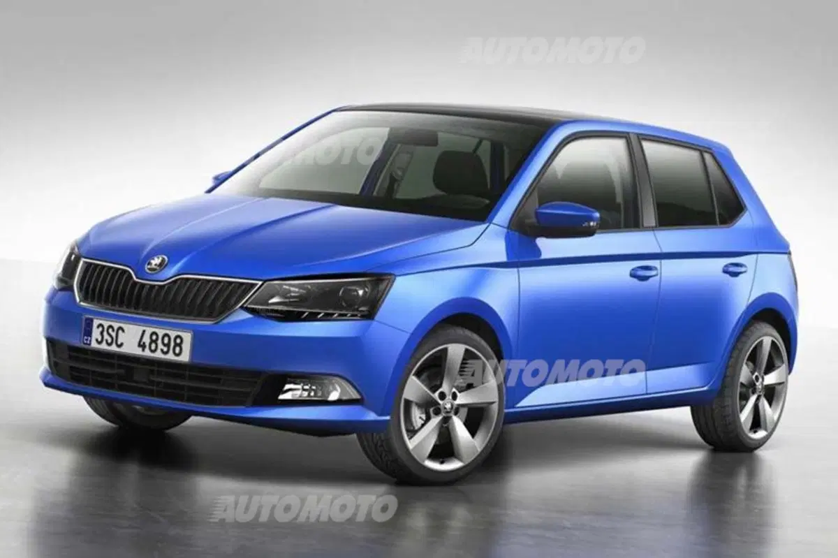 Nuova Skoda Fabia, le prime immagini: più matura e tagliente