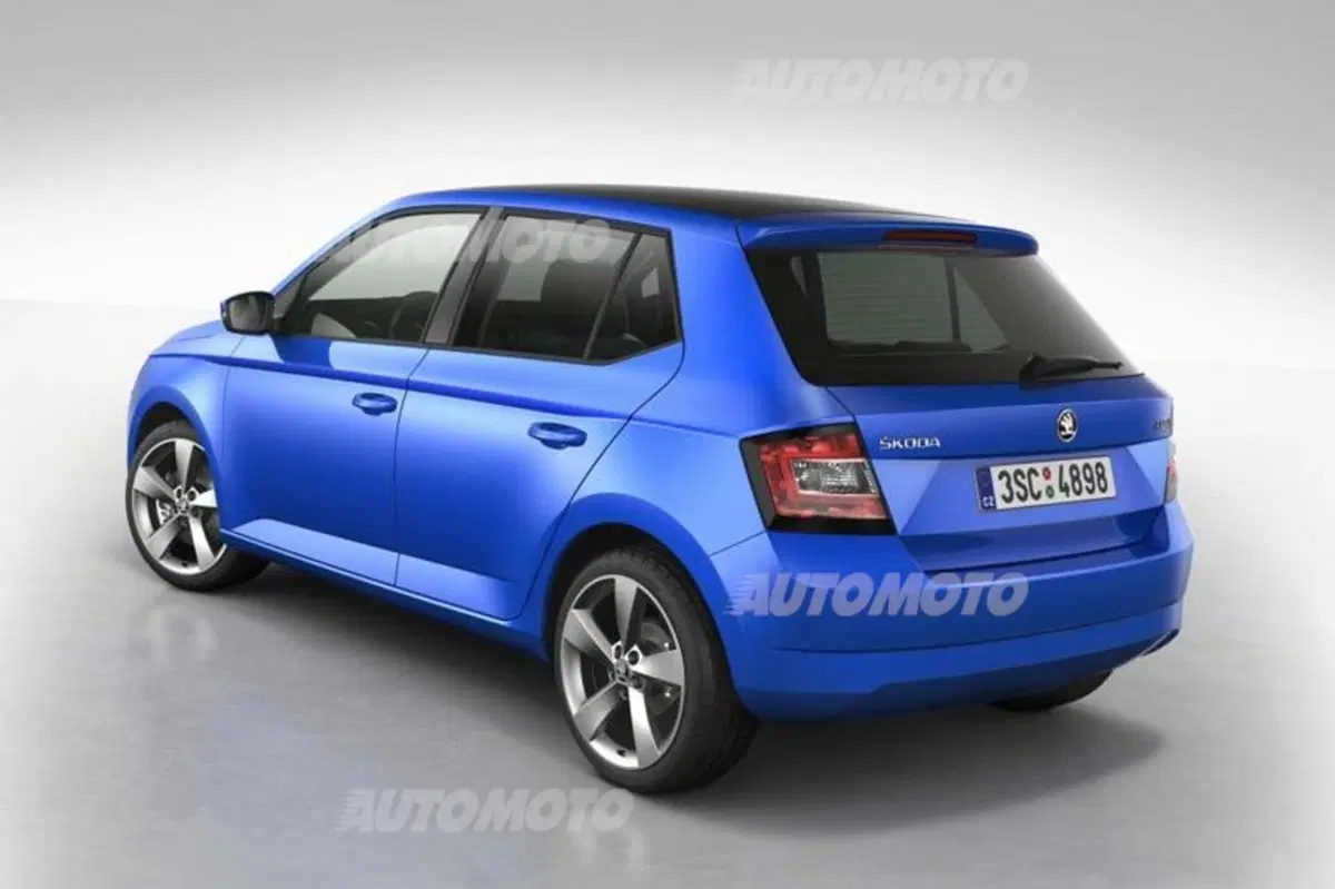 Nuova Skoda Fabia, le prime immagini: più matura e tagliente (2)