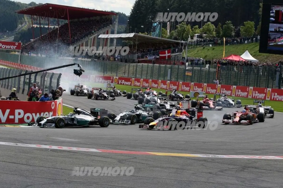 F1 Belgio 2014: fenomeno Ricciardo, l'australiano vince ancora. A Vettel rimane la polvere (7)