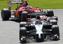 F1 Belgio 2014: Magnussen penalizzato per aver buttato Alonso sull'erba
