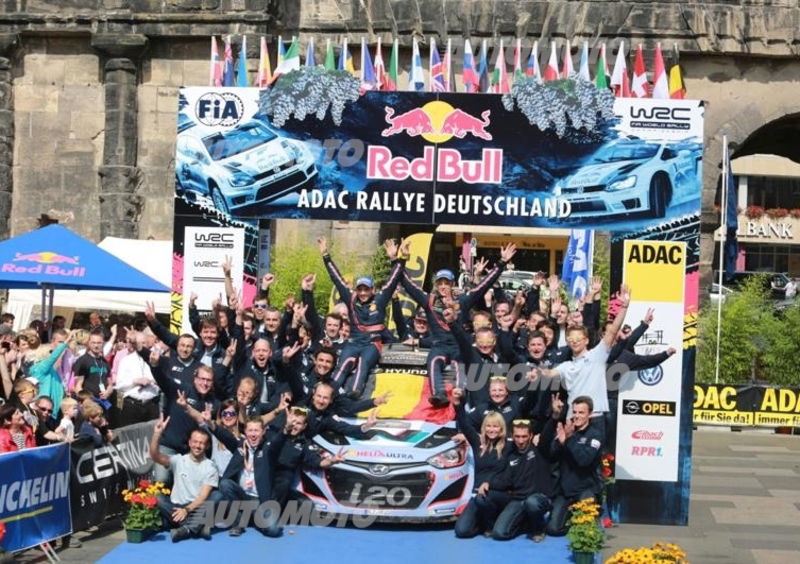 WRC Germania 2014: gli highlights del Rally dove trionfa Hyundai e sprofonda VW