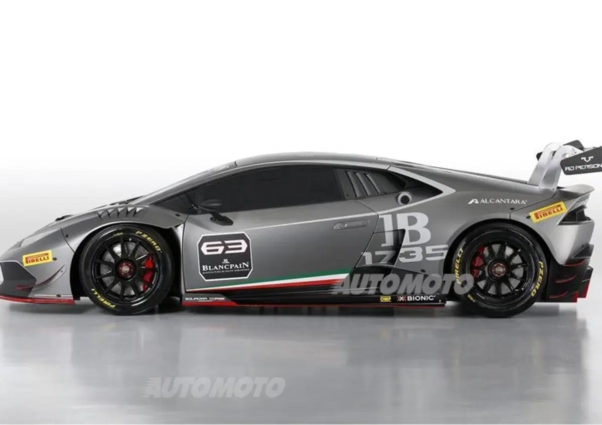 Lamborghini Hurac&aacute;n Super Trofeo: un tocco di classe all'interno con Alcantara