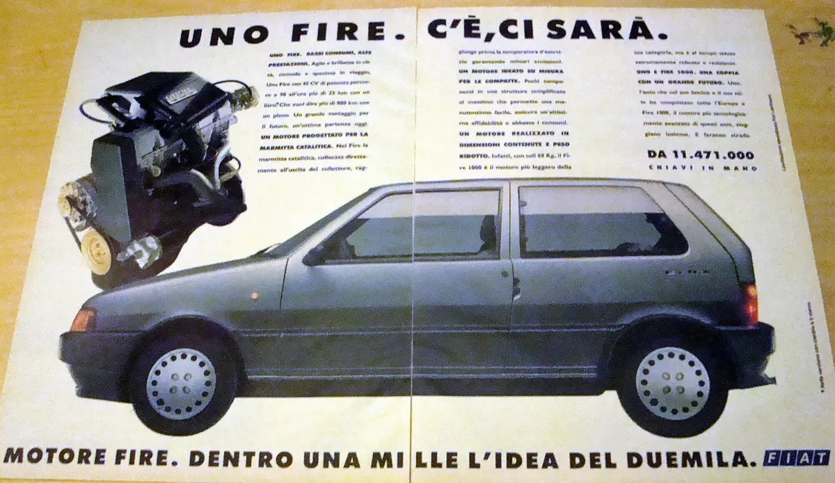25 anni fa, Confronto: Fiat Uno Vs Renault Clio I (6)