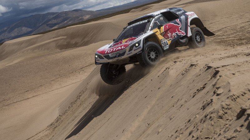 Dakar 2017/3008 DKR Peugeot. Il Maltempo annulla la 6a Tappa