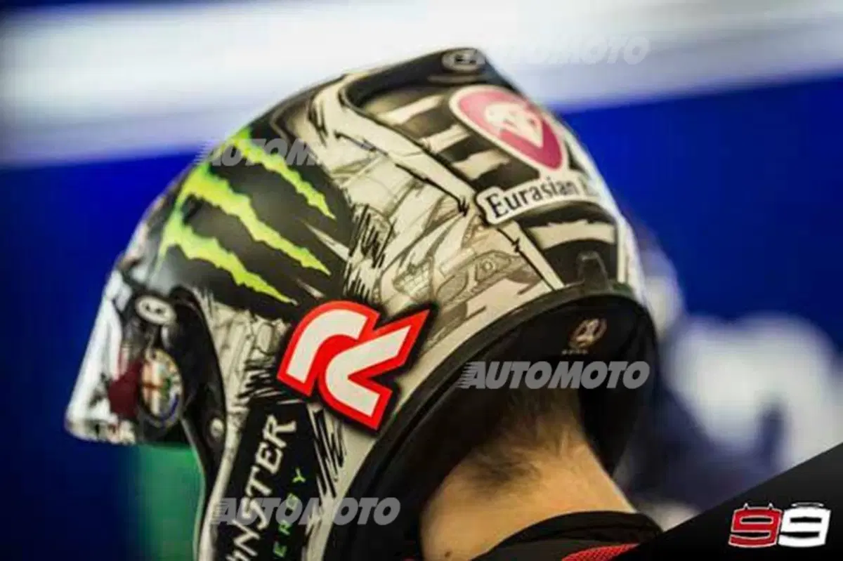 Jorge Lorenzo: il nuovo casco speciale firmato Alfa Romeo (3)
