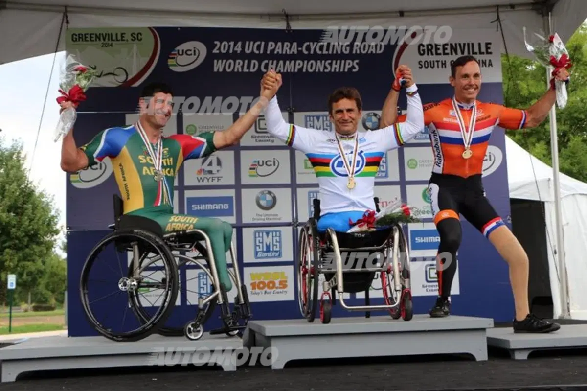 Zanardi do it again. Vince il secondo oro ai Mondiali di paraciclismo di Greenville (3)