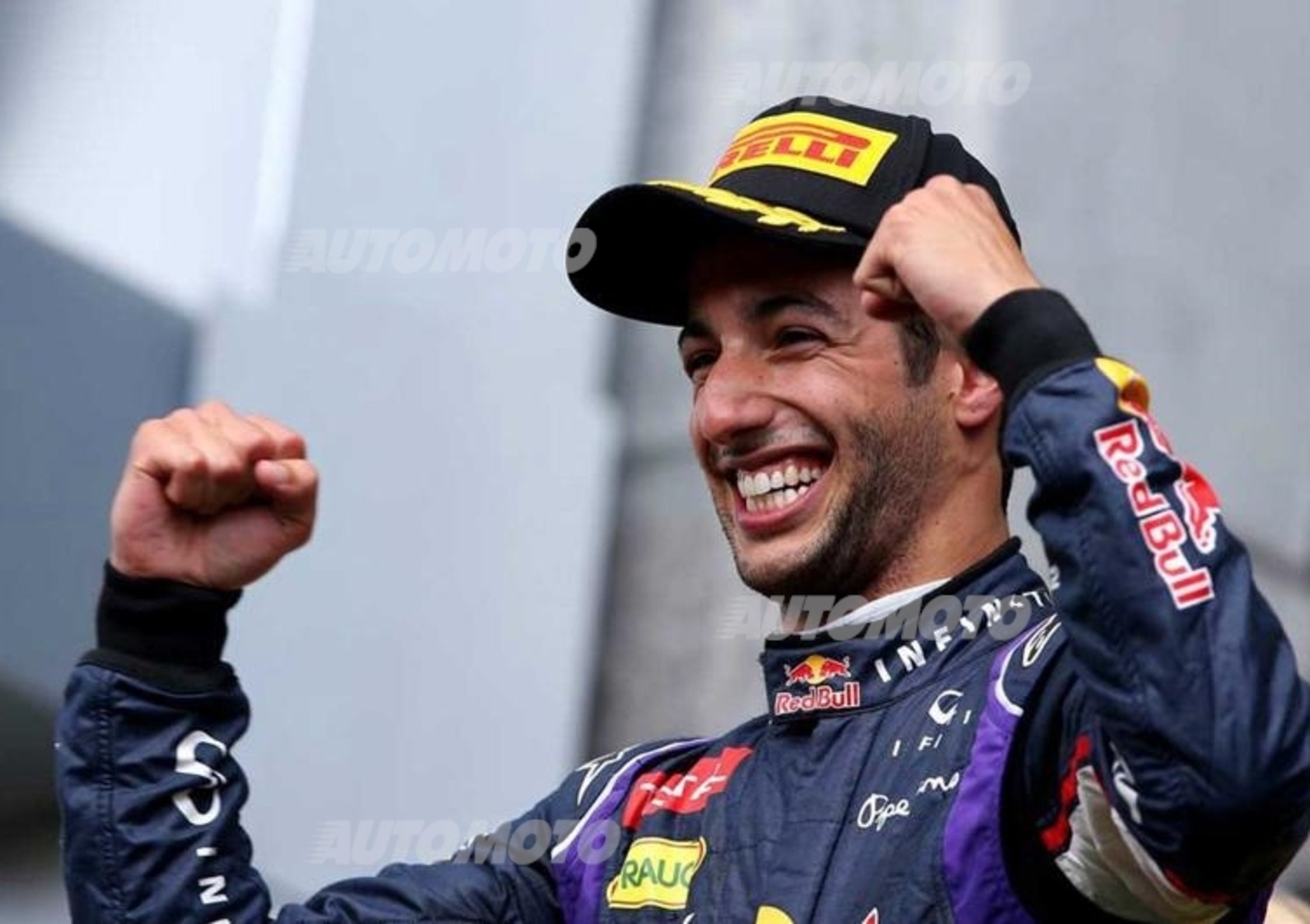 Trofeo Bandini 2014: premiato Ricciardo, che vince in Red Bull e sogna la Ferrari