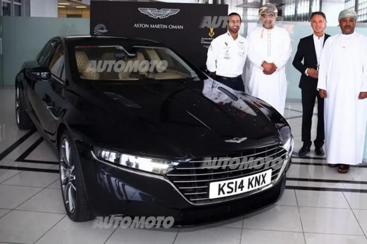 Aston Martin Lagonda: le prime immagini dell'ammiraglia per gli Arabi
