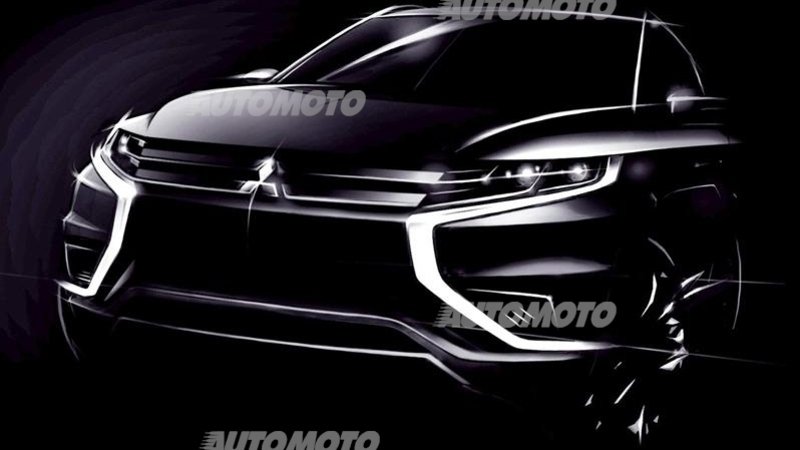 Mitsubishi Outlander PHEV Concept-S: le prime immagini