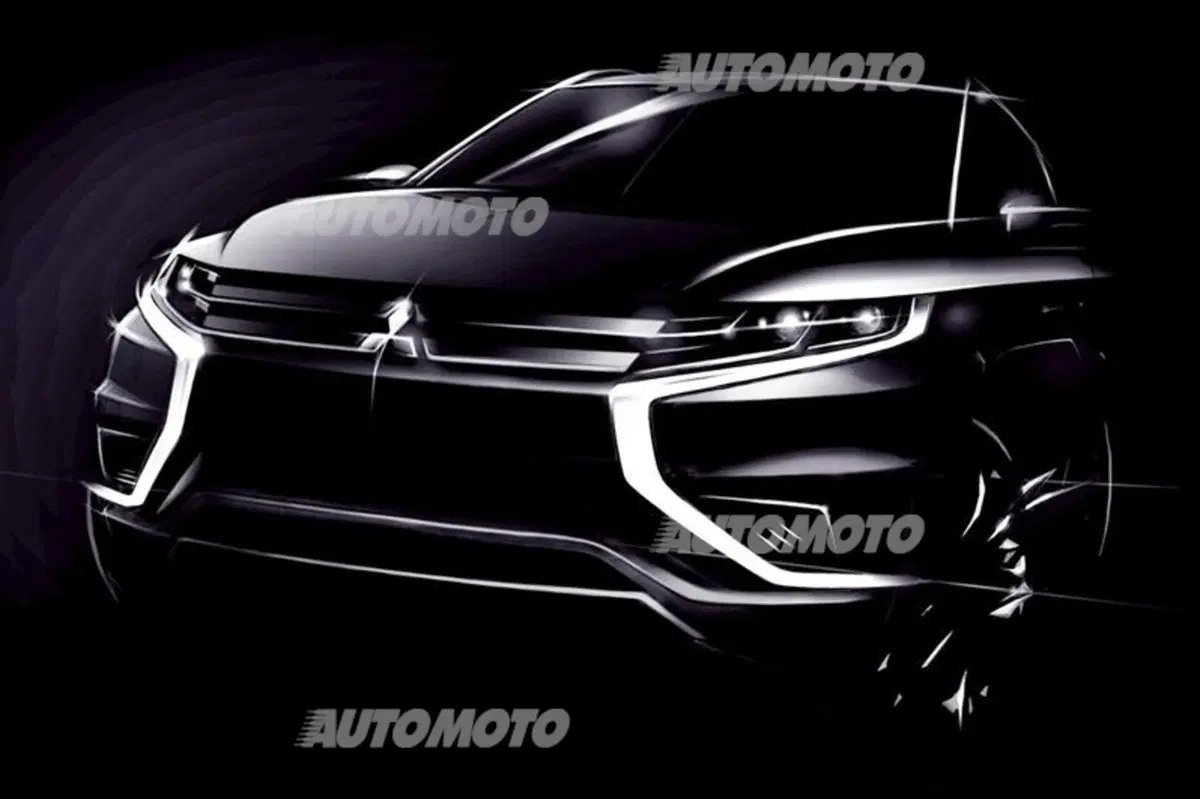 Mitsubishi Outlander PHEV Concept-S: le prime immagini