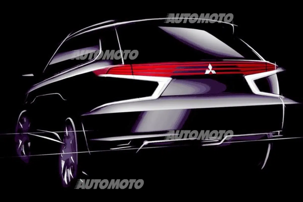 Mitsubishi Outlander PHEV Concept-S: le prime immagini (2)