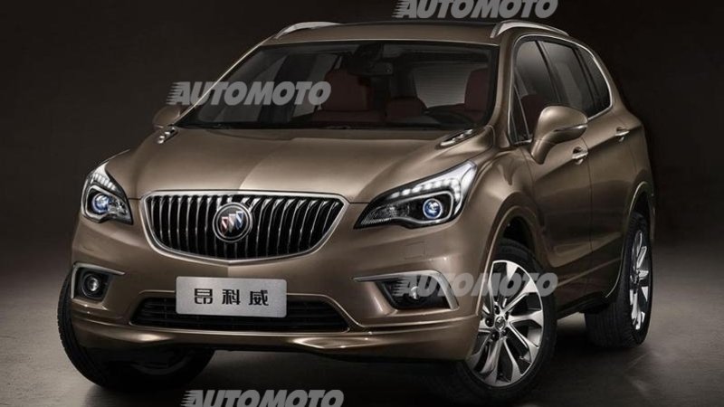 Buick Envision: nuova crossover di lusso per la Cina
