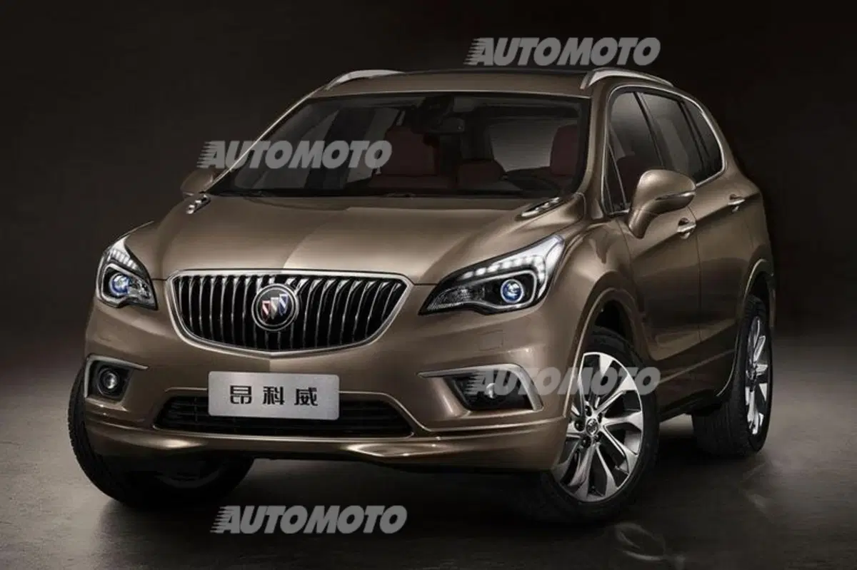 Buick Envision: nuova crossover di lusso per la Cina