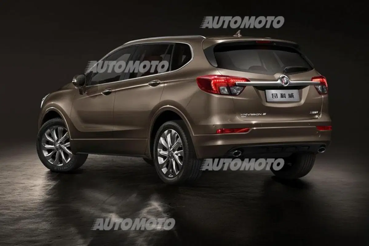 Buick Envision: nuova crossover di lusso per la Cina (2)