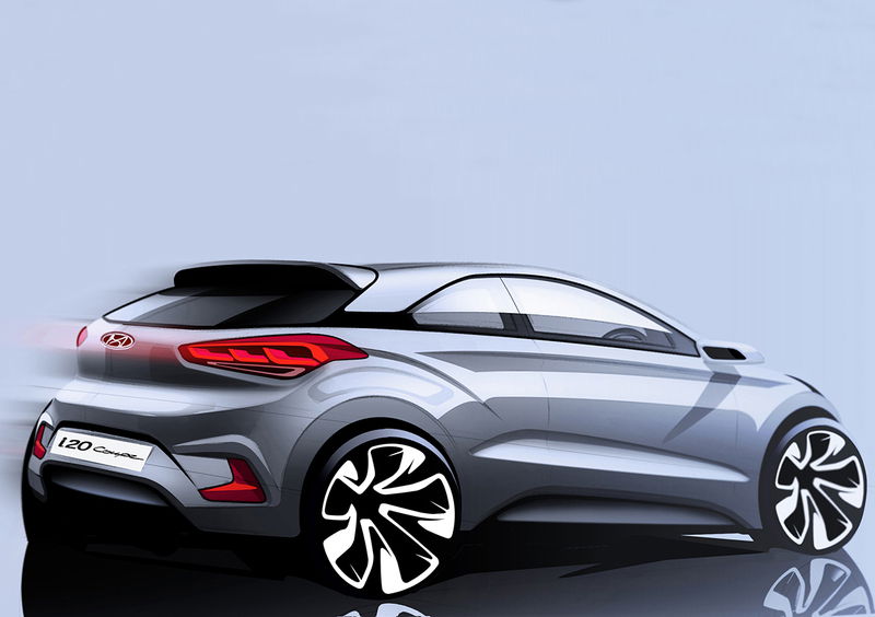 Hyundai i20 Coup&eacute;: prima immagine ufficiale