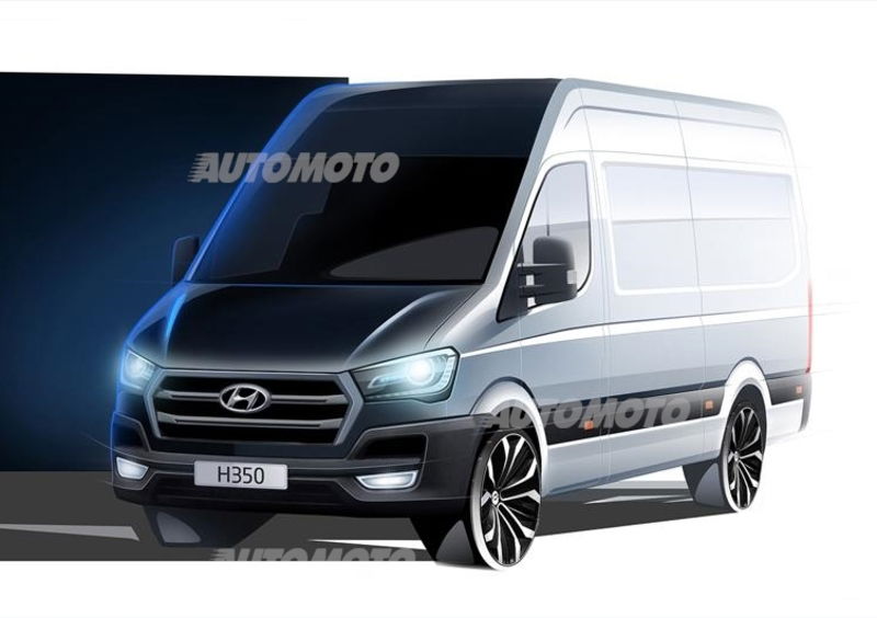 Hyundai H350: prime immagini ufficiali