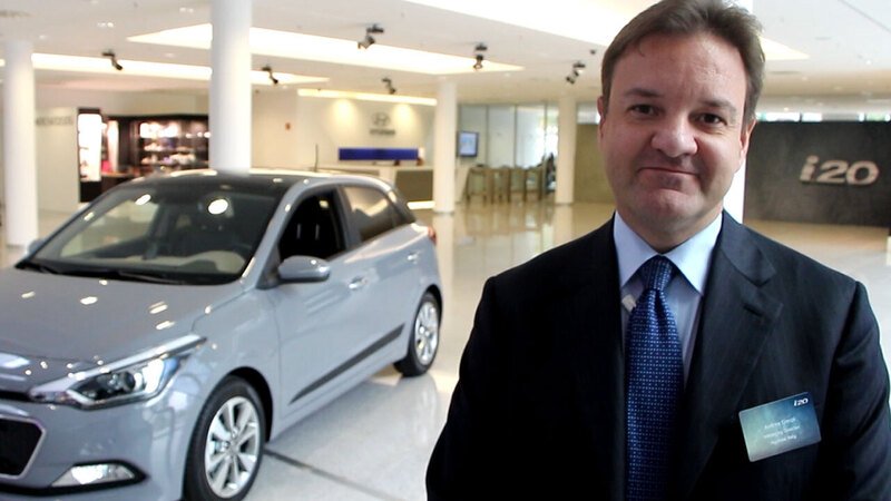 Crespi: &laquo;La nuova i20 &egrave; una grande opportunit&agrave; per Hyundai. Soprattutto in Italia&raquo;