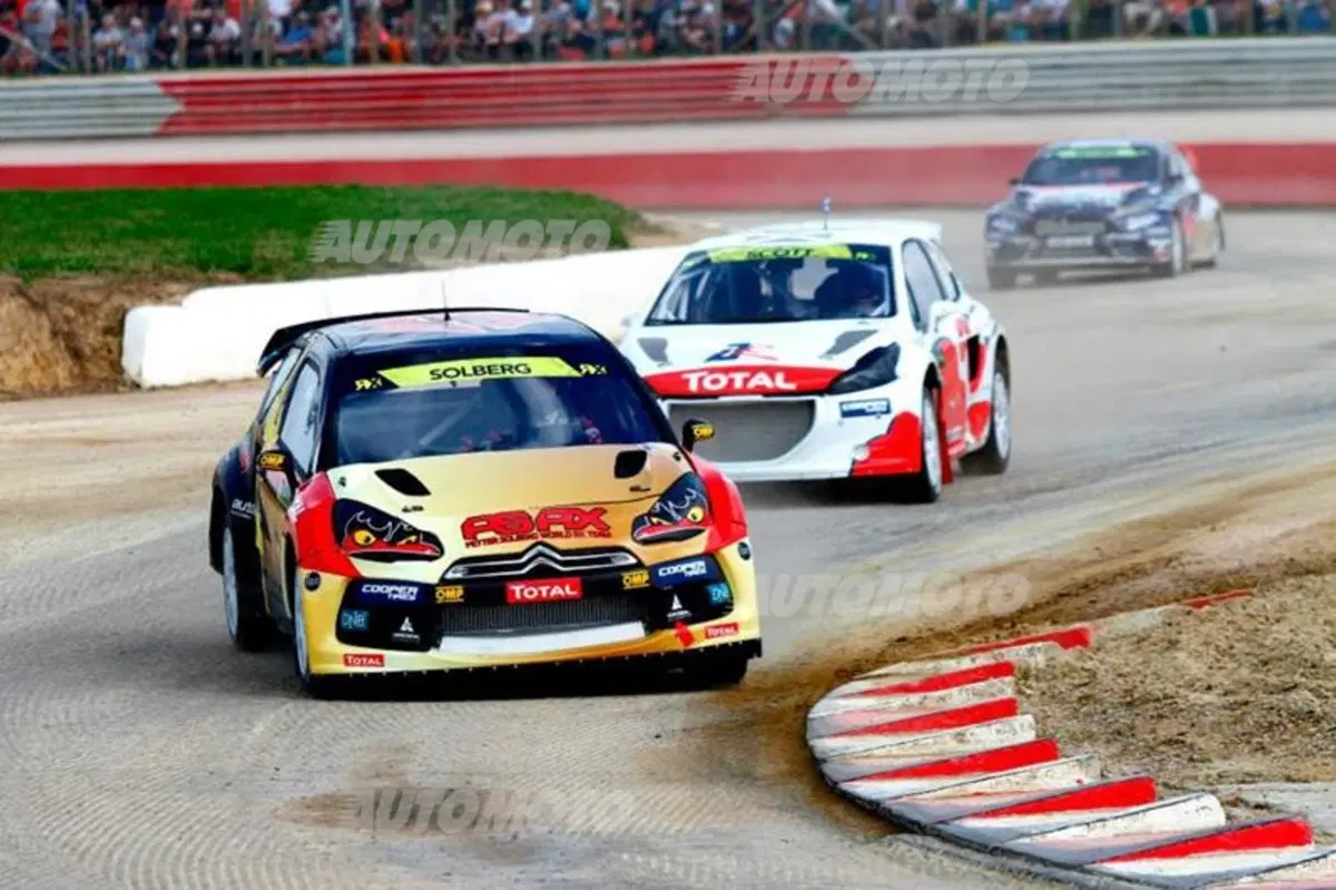 WRX 2014: Ancora Petter Solberg (Citroen DS3) in Francia