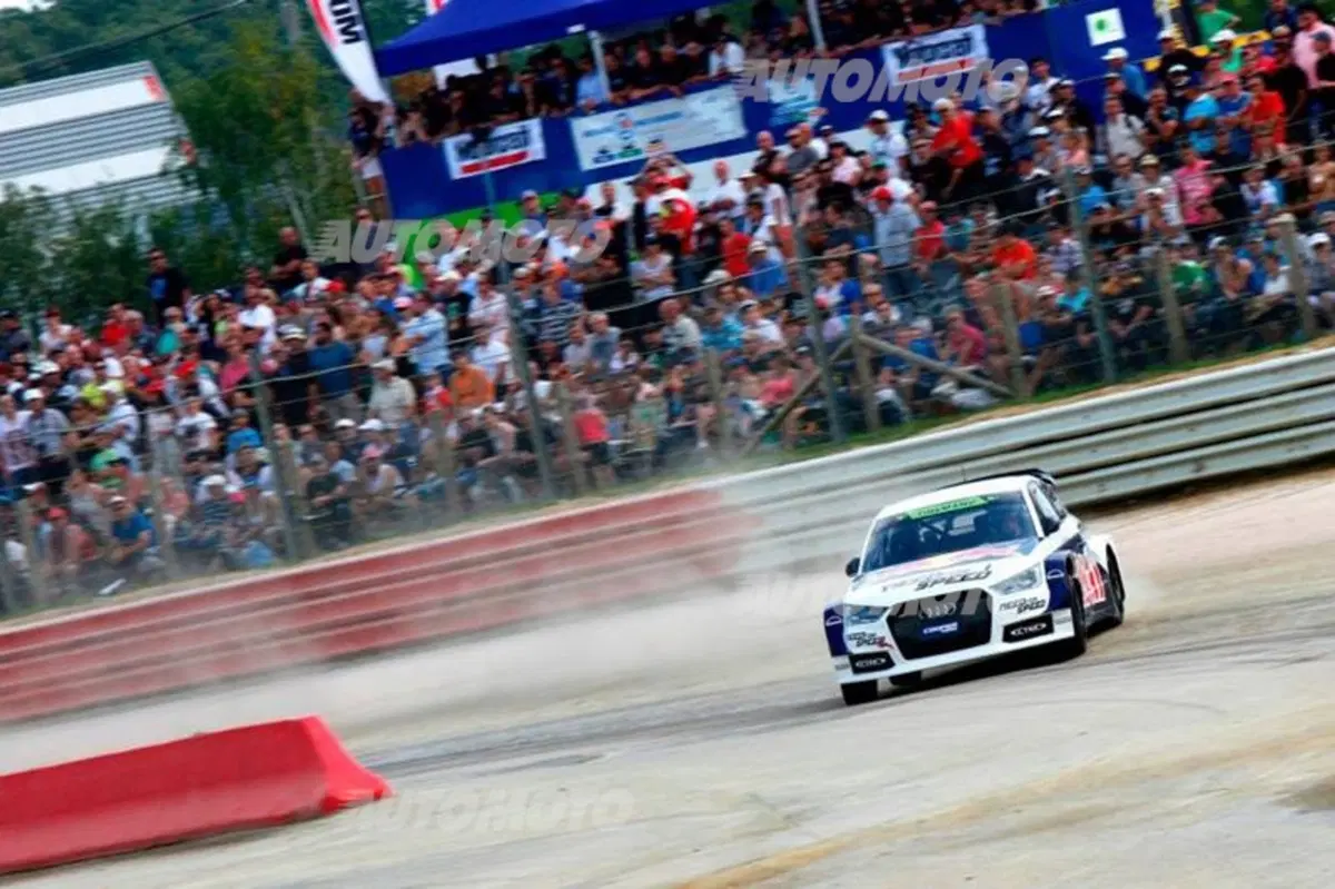 WRX 2014: Ancora Petter Solberg (Citroen DS3) in Francia (11)