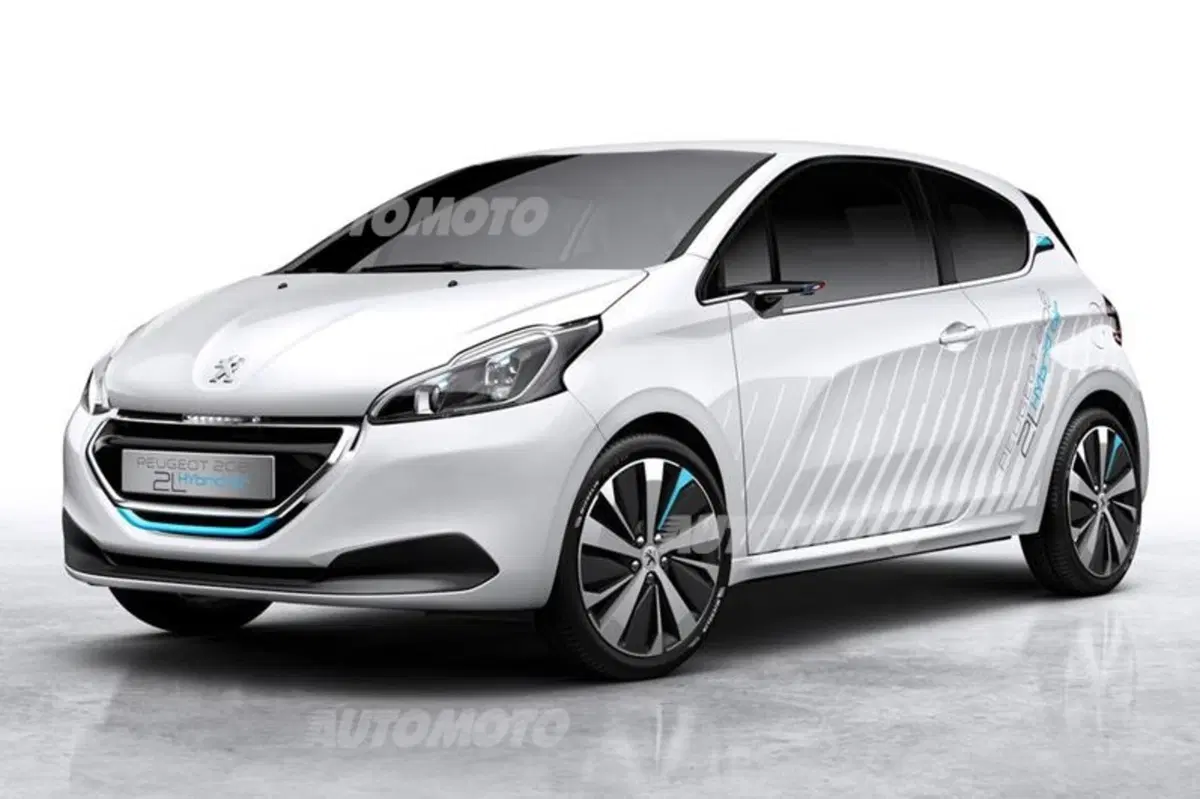 Peugeot 208 HYbrid Air 2L concept: apre la strada all'auto da 2 l/100km