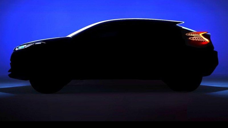 Toyota C-HR concept: primo teaser in vista di Parigi