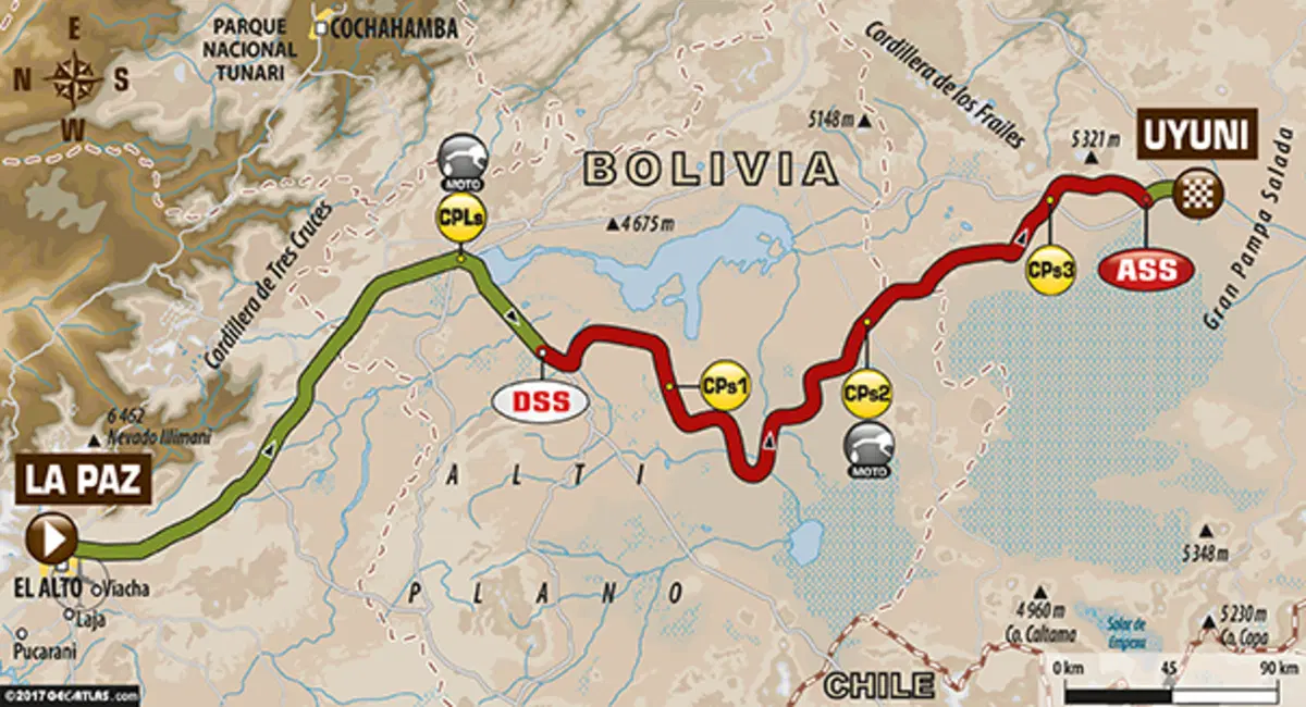Dakar 2017, Live Day 7: inizia la tappa Marathon