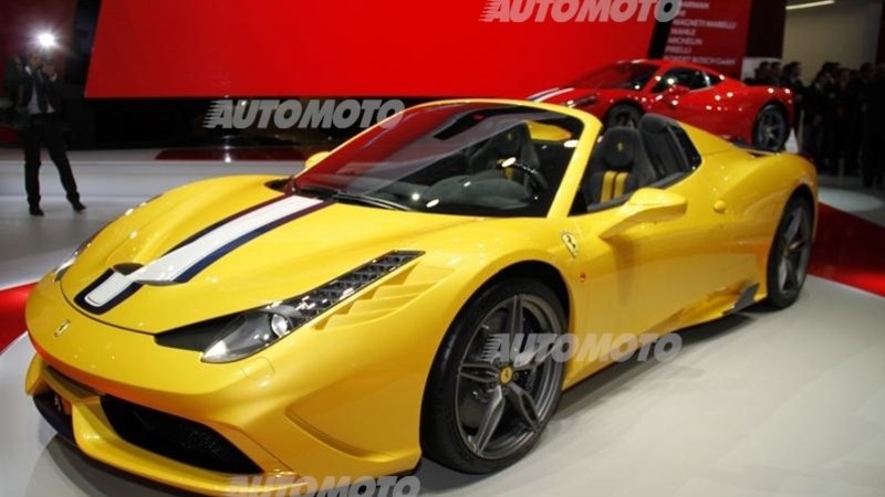 Ferrari al Salone di Parigi 2014