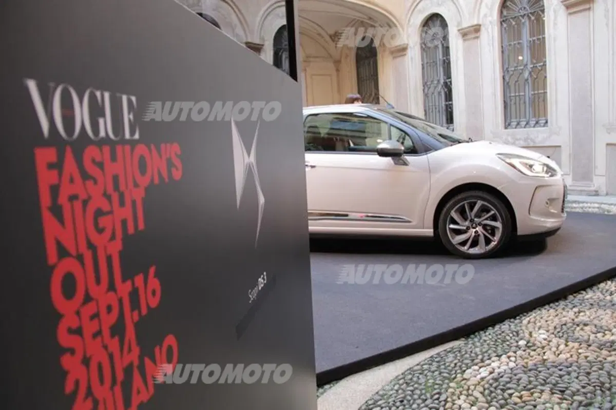 Citroen DS3 protagonista alla Vogue Fashion Night Out di Milano 2014 (16)
