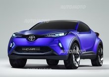 Toyota C-HR Concept: prime immagini e dettagli