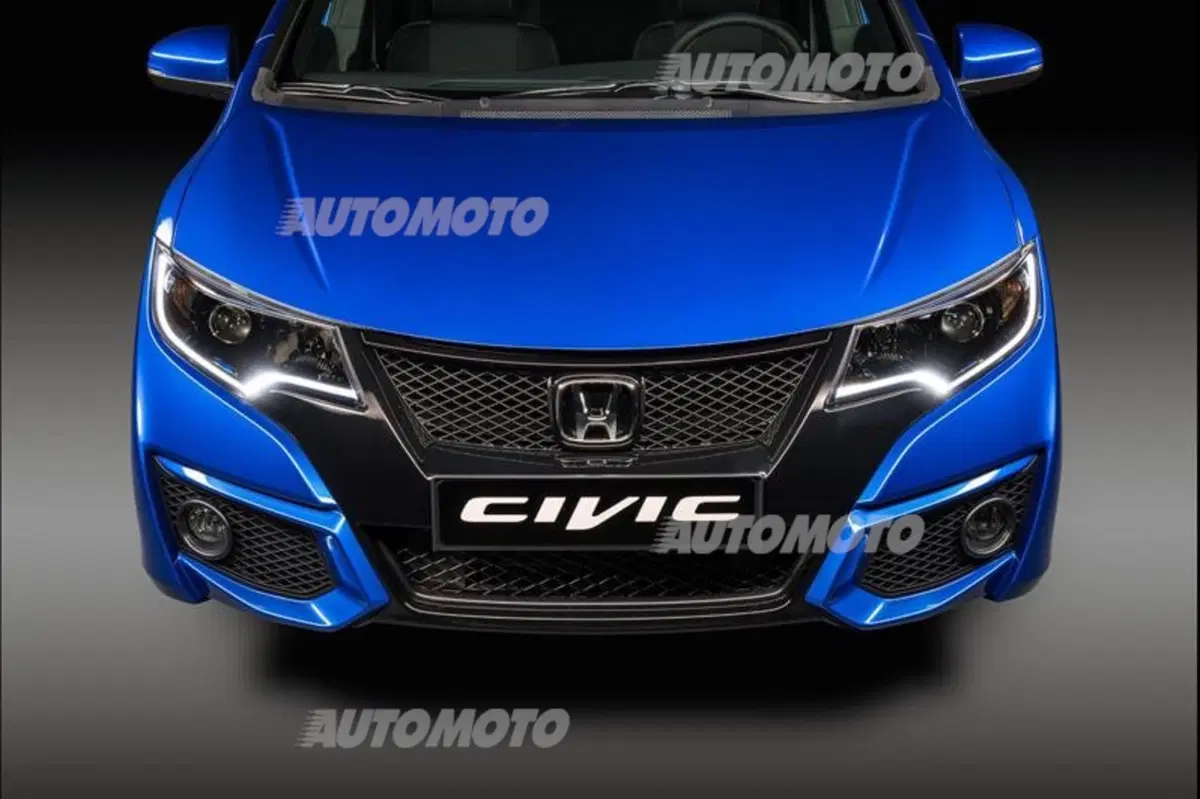 Honda Civic restyling: nuovi fari led e tecnologia Android (4)