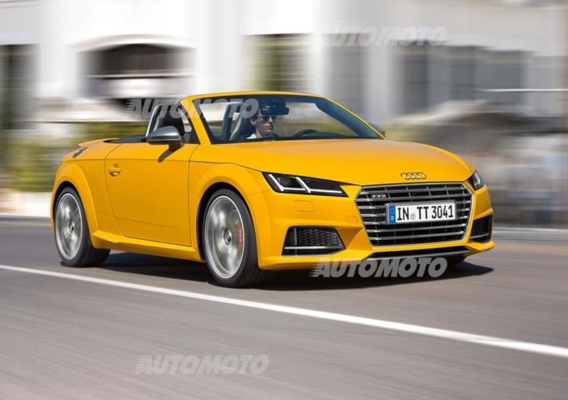 Audi TT e TT S Roadster: le prime immagini ufficiali