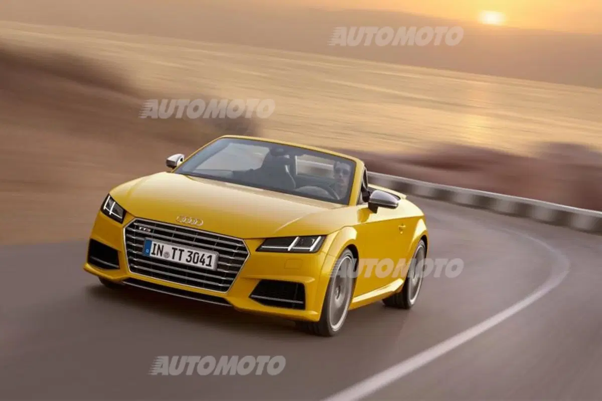 Audi TT e TT S Roadster: le prime immagini ufficiali