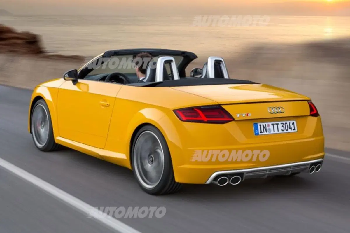 Audi TT e TT S Roadster: le prime immagini ufficiali (3)