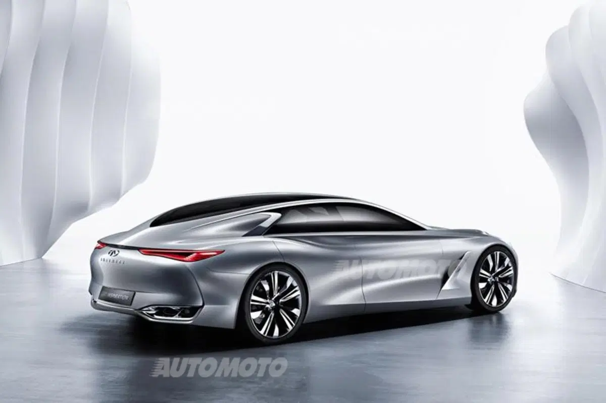 Infiniti Q80 Inspiration concept: prima immagine senza veli