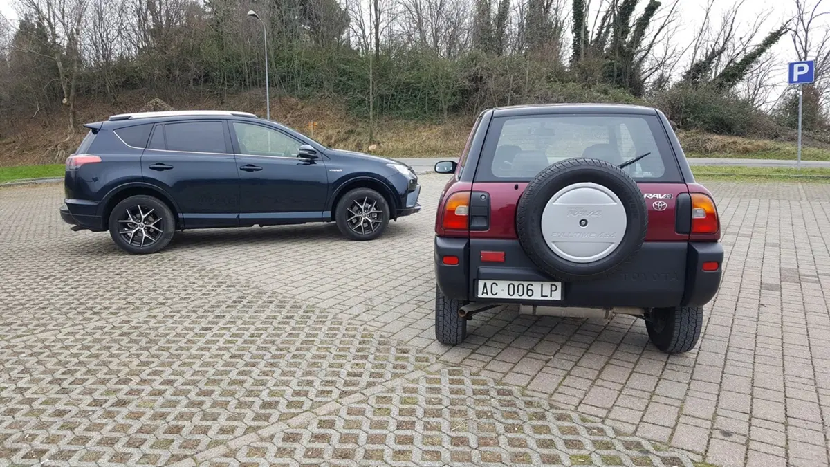 Ieri e oggi RAV4: Come è cambiato in 20 anni (7)